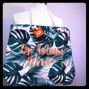 Tropical Bag On Island Time Bag
